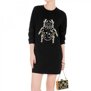 'Renaissance of Magic" Black Embellished Sweater